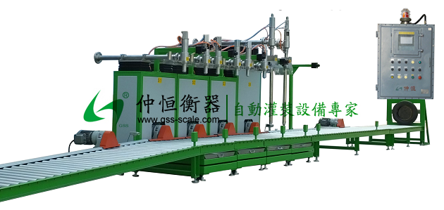 GAF-300型多頭液體灌裝機1